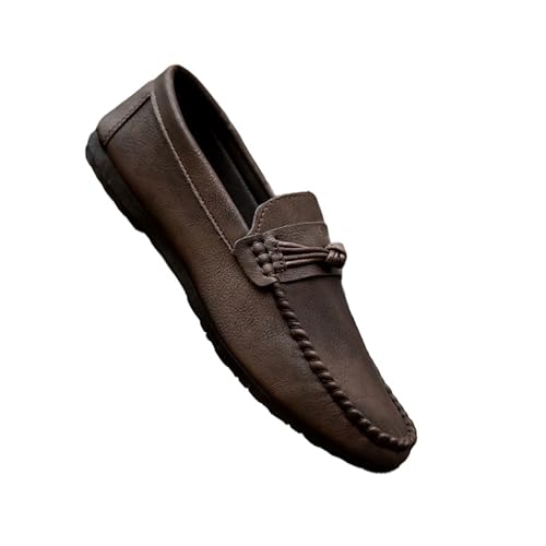 Letuwj Sommer Herrenschuhe Loafers Schuhe Freizeitschuhe Weiche Unterseite, Braun, 8.5 Letuwj Sommer Herrenschuhe Loafers Schuhe Freizeitschuhe Weiche Unterseite, Braun, 8.5 von Letuwj