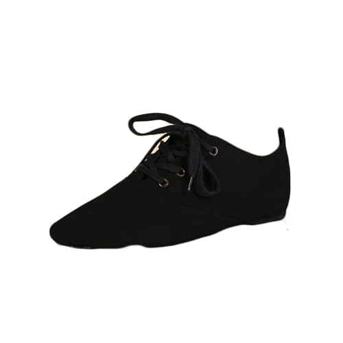Letuwj Tanzschuhe Jazz Schuhe Herren und Damen Ballett Weiche Unterseite Tanzschuhe, Schwarz, 39 EU von Letuwj