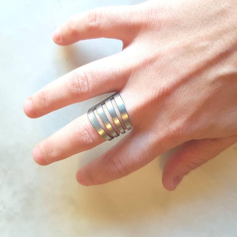 Ring Gabel Besteck Schmuck von LetySilverware