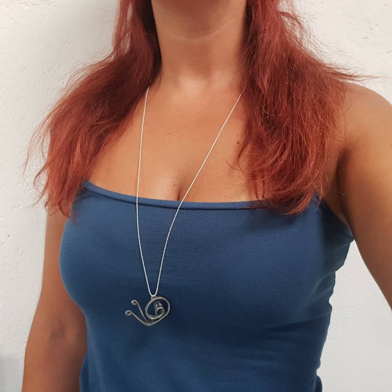 Schneckengabel Halskette Besteckschmuck Schneckengabel Halskette Besteckschmuck von LetySilverware