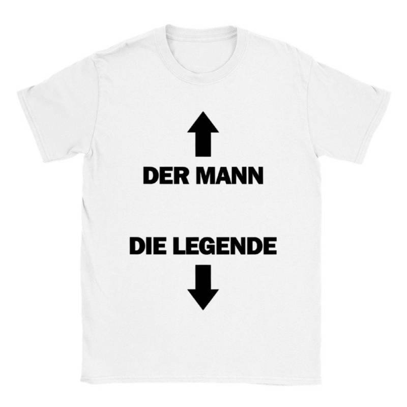 Der Mann Die Legende | Lustiges T-Shirt Grob Unisex von LetztesHemdStore