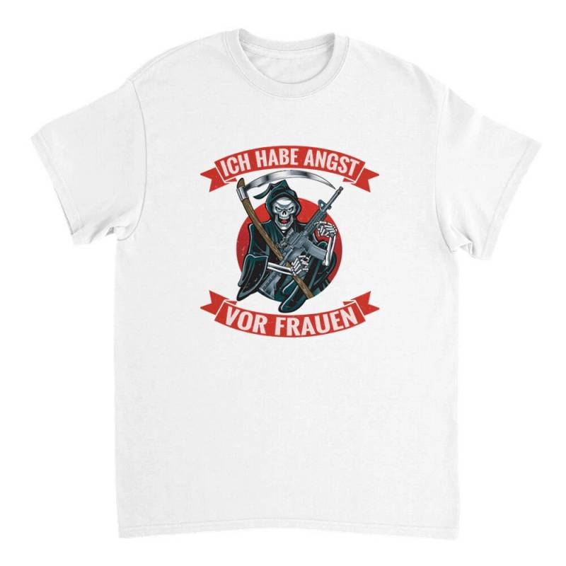 Ich Habe Angst Vor Frauen T-Shirt | Lustige T-Shirts Meme von LetztesHemdStore