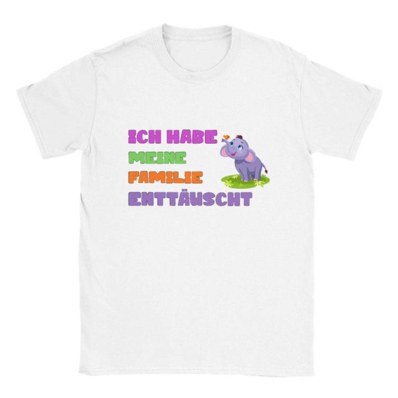 Ich Habe Meine Familie Enttäuscht T-Shirt | Lustiges Schwarzer Humor Shirt Geschenkidee Unisex von LetztesHemdStore