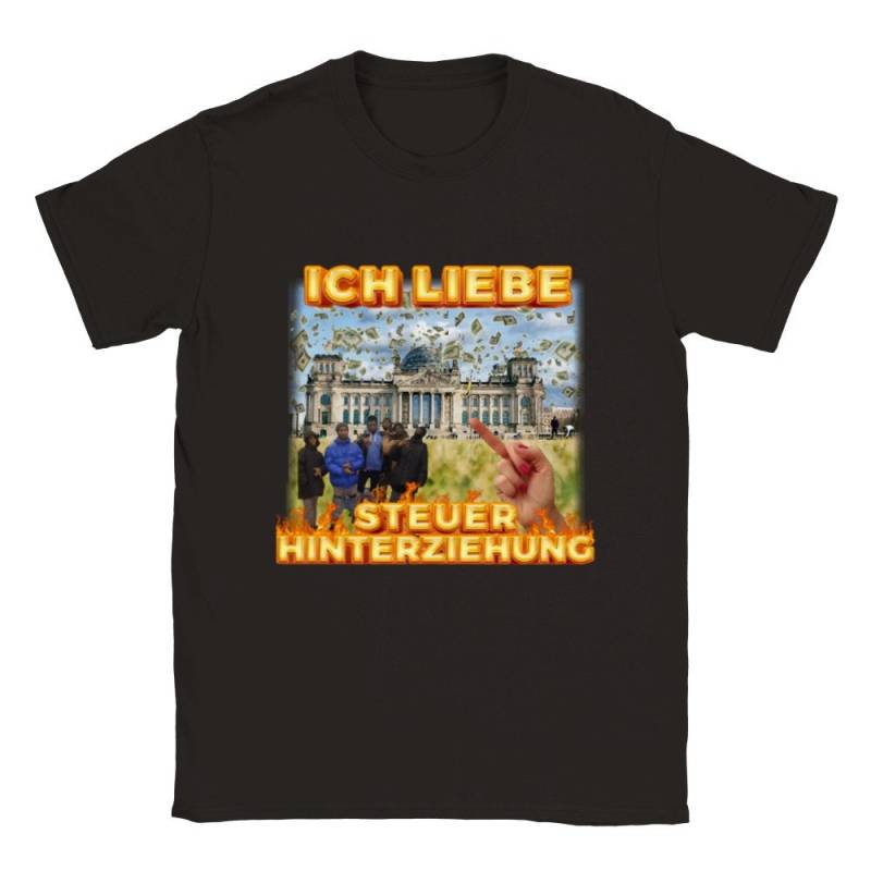 Ich Liebe Steuerhinterziehung T-Shirt | Lustiges Geschenkidee Unisex von LetztesHemdStore