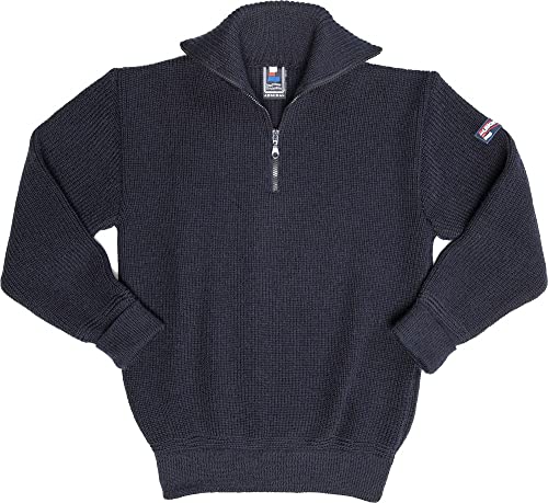 Leuchtfeuer Strickwaren Troyer Admiral Marine Pullover Made in Germany (DE/NL/SE/PL, Numerisch, 40, Regular, Regular, Marine) von Leuchtfeuer Strickwaren