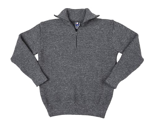 Leuchtfeuer Strickwaren Troyer Admiral anthrazit Pullover Made in Germany (DE/NL/SE/PL, Numerisch, 60, Regular, Regular) von Leuchtfeuer Strickwaren