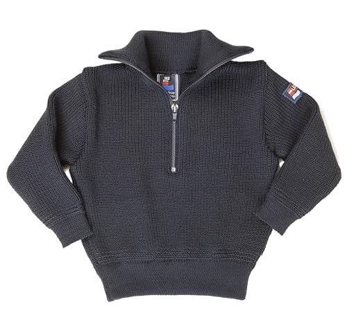 Leuchtfeuer Strickwaren Troyer Kinder Moses Pullover Made in Germany (marine140) von Leuchtfeuer Strickwaren