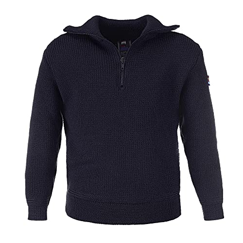 Leuchtfeuer Strickwaren Troyer Korsar Marine Pullover Made in Germany (44) von Leuchtfeuer Strickwaren