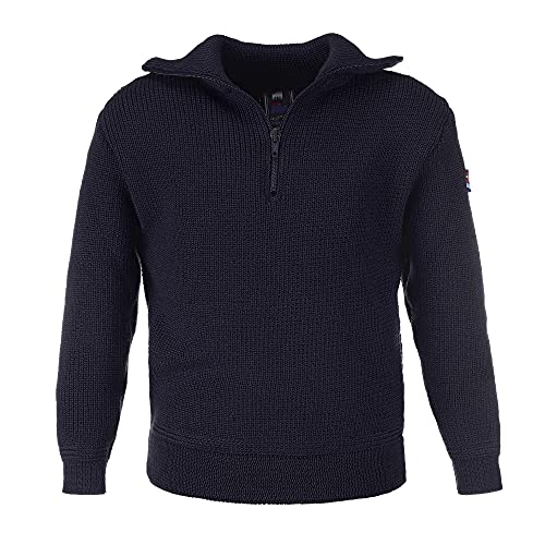 Leuchtfeuer Strickwaren Troyer Korsar Marine Pullover Made in Germany (54) von Leuchtfeuer Strickwaren