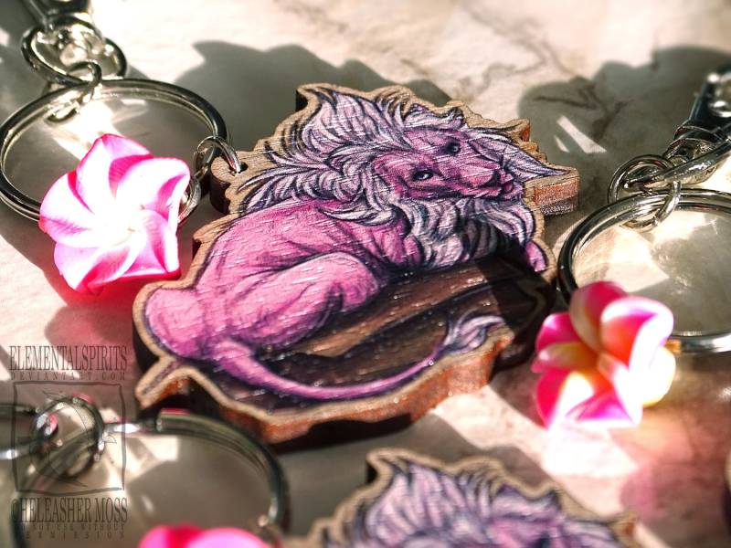 Rosa Löwe | Steven Universe Inspiriert Schlüsselbund Rosa Löwe | Steven Universe Inspiriert Schlüsselbund von LeucisticLynx