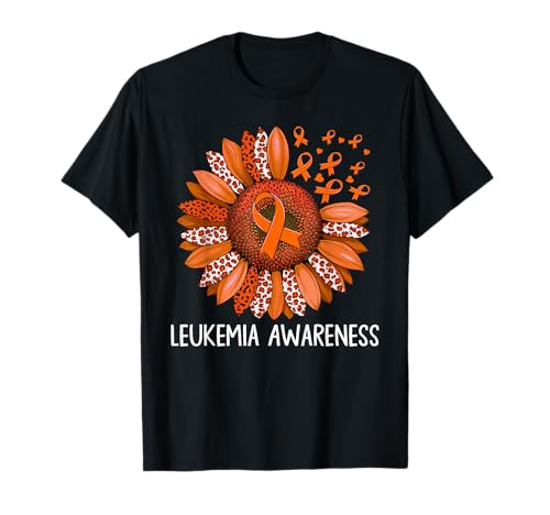 Sonnenblume Motivationsunterstützung Leukämie Bewusstsein Männer Frauen T-Shirt Sonnenblume Motivationsunterstützung Leukämie Bewusstsein Männer Frauen T-Shirt von Leukemia Awareness Month For Men Women Kids.
