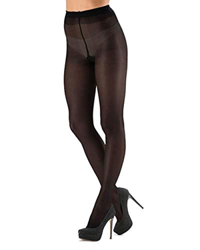 Levante Damen Ambra 40 Collant 100% Made In Italy Halterlose Strümpfe, Transparent (Glace' Gla), Large (Herstellergröße: 3) von Levante