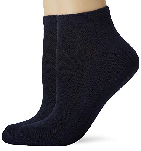 Levante Damen Calzino Unisex 2 Paia Freizeitsocken, Blau (Blu BLU), 35/38 von Levante