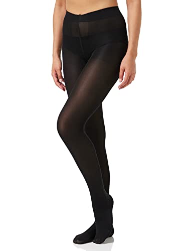 Levante Damen Matisse Airskin 150 Collant 100% Made In Italy Halterlose Strümpfe, 100, Schwarz (Nero NER), Small (Herstellergröße: 1) von Levante