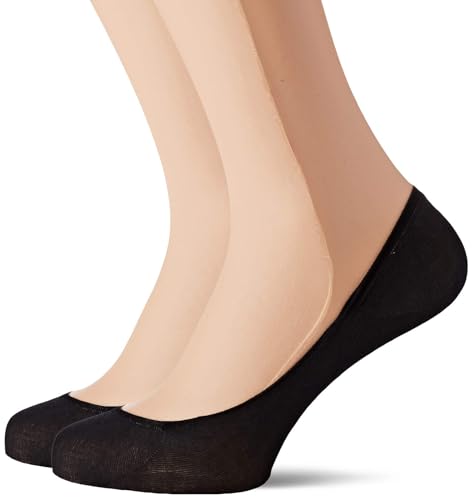 Levante Damen Steps Salvapiede 2 Paia Füßlinge, Schwarz (Nero NER), 35/38 von Levante