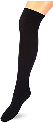 Levante Herren Basic Business-kniestrümpfe Socken, Schwarz, 44W / 45L von Levante