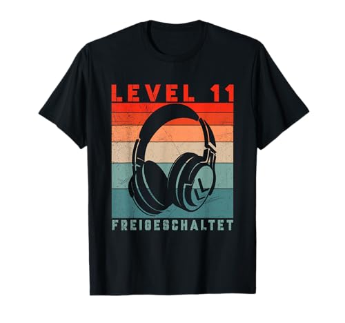 11. Geburtstag Jungen Video Gamer Level 18 Unlocked Jungs T-Shirt 11. Geburtstag Jungen Video Gamer Level 18 Unlocked Jungs T-Shirt von Level 11 Geburtstag Gamer Jungen