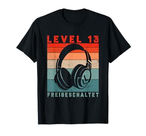 13. Geburtstag Jungen Video Gamer Level 13 Unlocked Jungs T-Shirt 13. Geburtstag Jungen Video Gamer Level 13 Unlocked Jungs T-Shirt von Level 13 Geburtstag Gamer Jungen