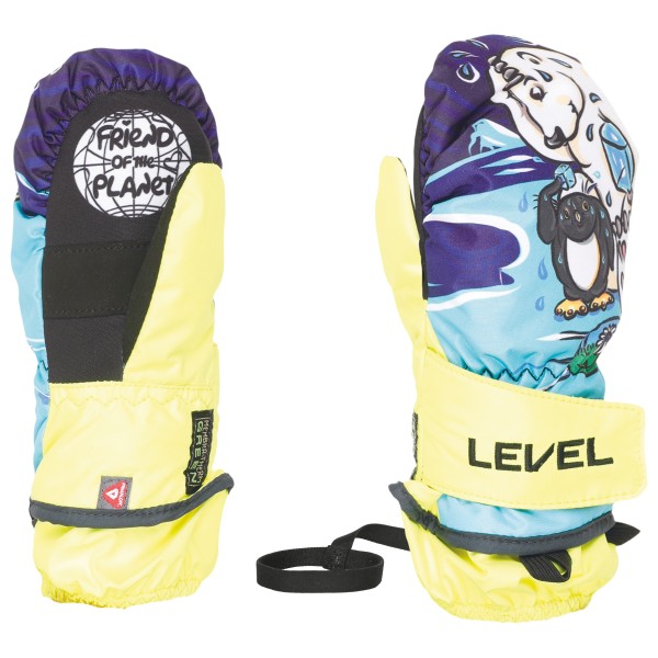LEVEL - Kid's Animal Rec - Handschuhe Gr I - 2-3 years bunt von Level