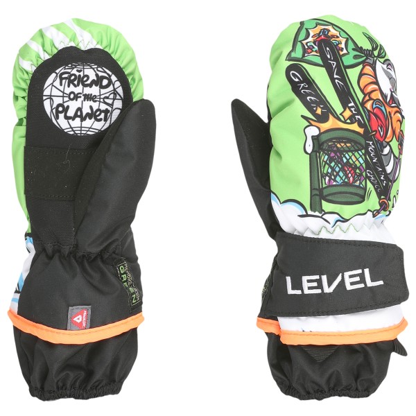 LEVEL - Kid's Animal Rec - Handschuhe Gr I - 2-3 years grau von Level