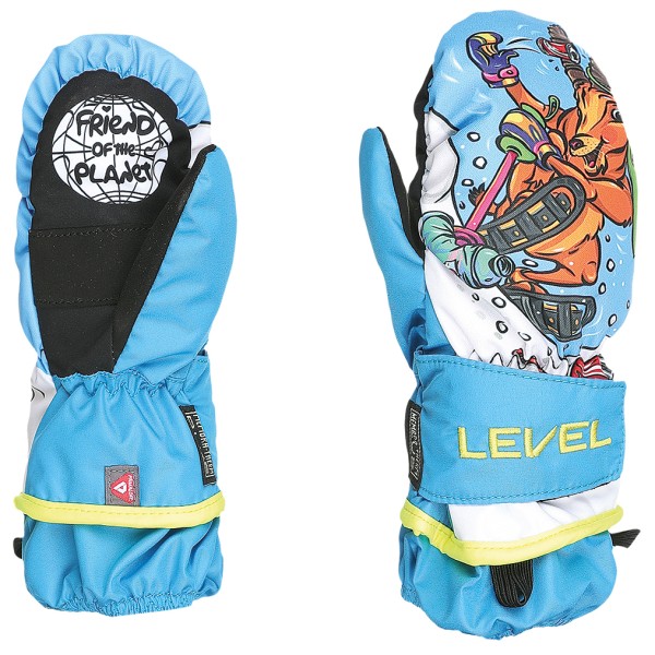 LEVEL - Kid's Animal Rec - Handschuhe Gr II - 4-5 years blau von Level