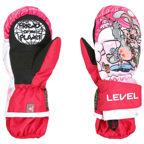 LEVEL - Kid's Animal Rec - Handschuhe Gr II - 4-5 years bunt von Level