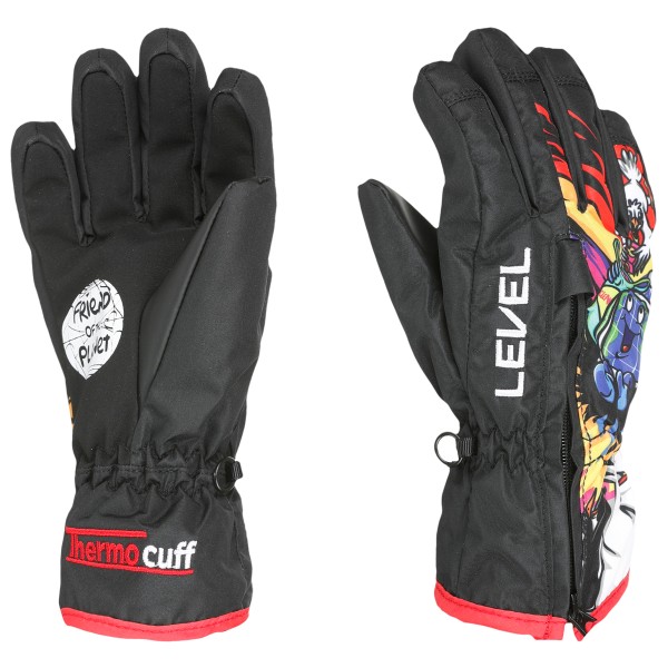 LEVEL - Kid's Dudy - Handschuhe Gr II - 4-5 years grau von Level