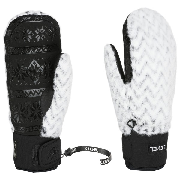 LEVEL - Siberian Mitt - Handschuhe Gr M schwarz/weiß von Level