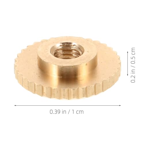 Levemolo 20 Stück Teiliges Schraubverschluss Anstecknadeln Sicherer Pin Verschluss Broschen Zubehör für Abzeichen Befestigung DIY Schmuckherstellung Robust und Ersatzfähig von Levemolo