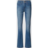 Levi's® 300 Bootcut Jeans mit Knopfverschluss in Blau, Größe 29/30 von Levi's® 300