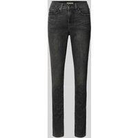 Levi's® 300 Jeans mit Label-Patch Modell '311™ SHAPING SKINNY' Modell 311™ SHAPING SKINNY in Anthrazit, Größe 28/32 von Levi's® 300