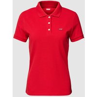 Levi's® 300 Poloshirt mit Label-Stitching in Rot, Größe S von Levi's® 300