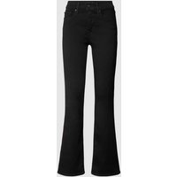 Levi's® 300 Shaping Bootcut Jeans mit Stretch-Anteil Modell '315™' in Black, Größe 26/32 von Levi's® 300