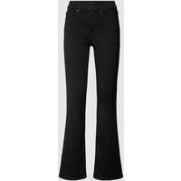 Levi's® 300 Shaping Bootcut Jeans mit Stretch-Anteil Modell '315™' in Black, Größe 31/30 von Levi's® 300