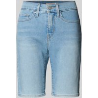 Levi's® 300 Shaping Fit Jeansbermudas im 5-Pocket-Design in Bleu, Größe 27 von Levi's® 300