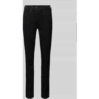 Levi's® 300 Skinny Fit Jeans im 5-Pocket-Design Modell '311' in Black, Größe 26/28 von Levi's® 300