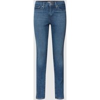 Levi's® 300 Jeans mit Label-Patch '311™ SHAPING SKINNY' in Blau, Größe 27/28 von Levi's® 300