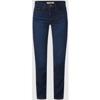 Levi's® 300 Shaping Slim Fit Jeans mit Stretch-Anteil Modell '312' in Dunkelblau, Größe 27/32 von Levi's® 300