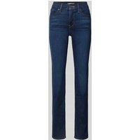 Levi's® 300 Shaping Slim Fit Jeans mit Stretch-Anteil Modell '312' in Dunkelblau, Größe 27/32 von Levi's® 300