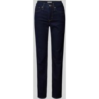 Levi's® 300 Shaping Straight Fit Jeans mit Stretch-Anteil Modell '314™' in Dunkelblau, Größe 29/32 von Levi's® 300