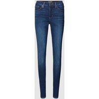 Levi's® 300 Shaping Super Skinny Fit Jeans im 5-Pocket-Design in Marine, Größe 28/32 von Levi's® 300