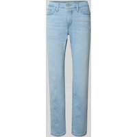 Levi's® 300 Slim Fit Jeans mit Eingrifftaschen Modell '312™ SHAPING SLIM' in Hellblau, Größe 30/32 von Levi's® 300