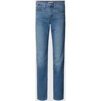 Levi's® 300 Slim Fit Jeans mit Knopfverschluss in Blau, Größe 31/30 von Levi's® 300