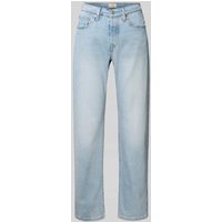 Levi's® 300 Straight Fit Jeans Modell '501 CURVE LAUGH AND LIE' in Hellblau, Größe 27/32 von Levi's® 300