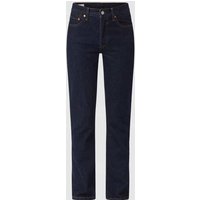 Levi's® 300 Straight Fit Jeans aus Baumwolle Modell '501' in Dunkelblau, Größe 26/32 von Levi's® 300
