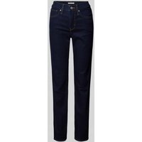 Levi's® 300 Straight Fit Jeans mit Eingrifftaschen in Dunkelblau, Größe 28/30 von Levi's® 300