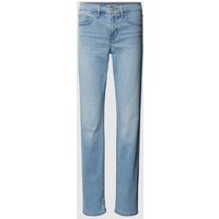 Levi's® 300 Straight Fit Jeans mit Knopfverschluss in Blau, Größe 28/30 von Levi's® 300