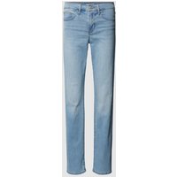 Levi's® 300 Straight Fit Jeans mit Knopfverschluss in Blau, Größe 29/30 von Levi's® 300