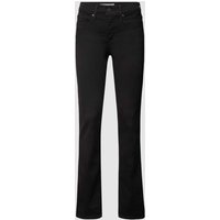 Levi's® 300 Straight Fit Jeans mit Stretch-Anteil Modell '314' - Water in Black, Größe 32/30 von Levi's® 300