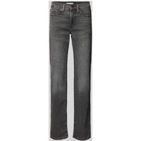 Levi's® 300 Straight Fit Jeans mit Viskose-Anteil Modell '314' in Anthrazit, Größe 31/30 von Levi's® 300